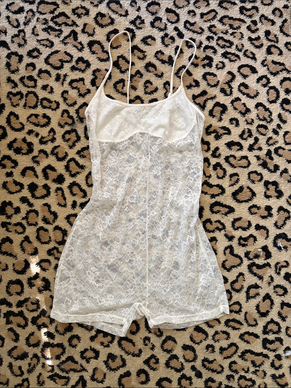 Lace romper